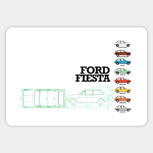 FORD FIESTA - brochure Sticker